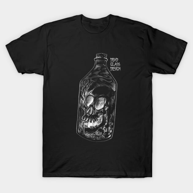 Message In A Bottle V2 T-Shirt by DeadGlassDesign